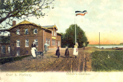 Ansichtskarte , gelaufen 1908: Stüben's Gasthaus